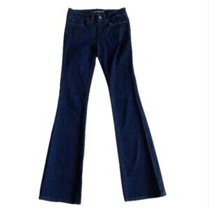 Yummie Boot Cut Jeans Slimming Dark Wash Mid Rise Slim Boot Cut Jeans Size 25